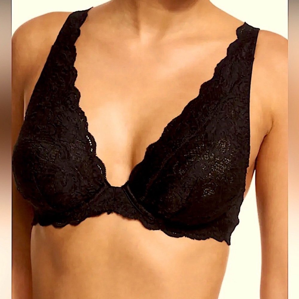 NWT Cosabella Never‎ Say Never "Candie" Underwire Lace Bra Size 34D